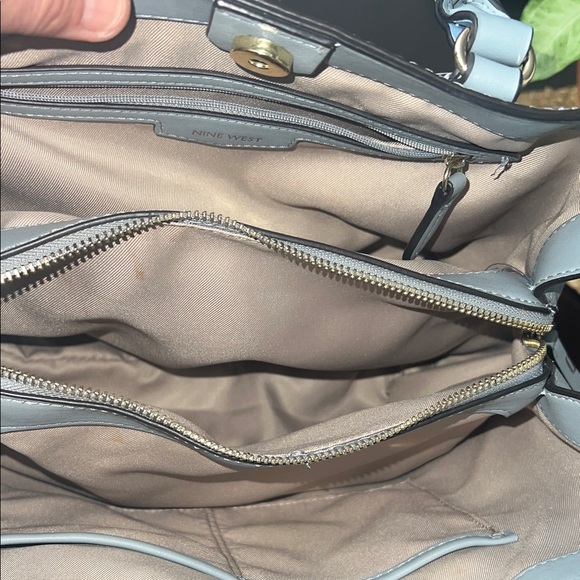 Nine West Elegant Light Blue Handbag - Picture 9 of 9
